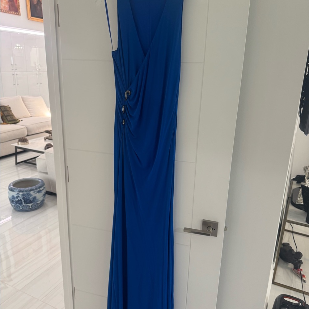 Elegant Blue Evening Gown